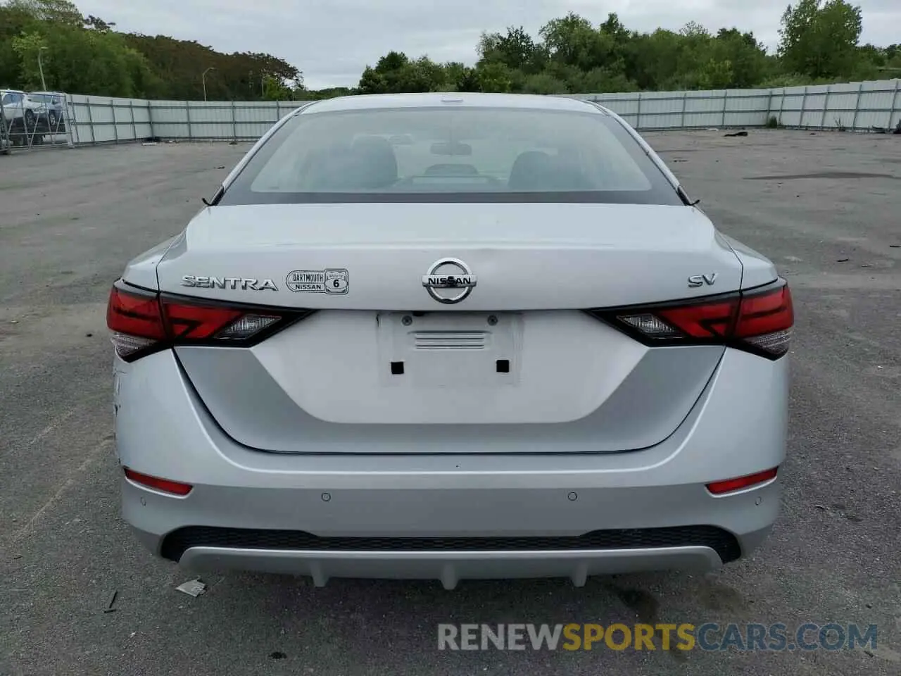 6 Photograph of a damaged car 3N1AB8CV4MY254202 NISSAN SENTRA 2021