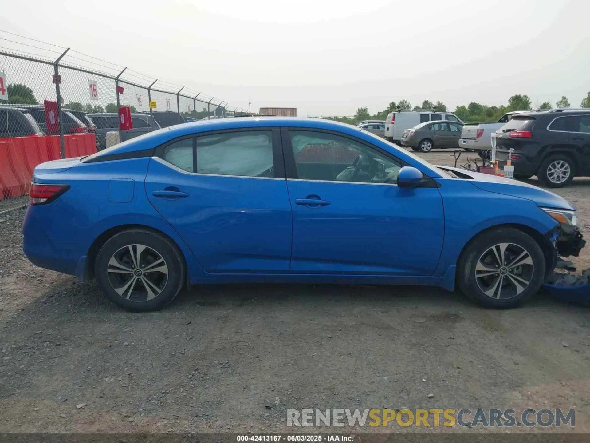 14 Photograph of a damaged car 3N1AB8CV4MY266866 NISSAN SENTRA 2021