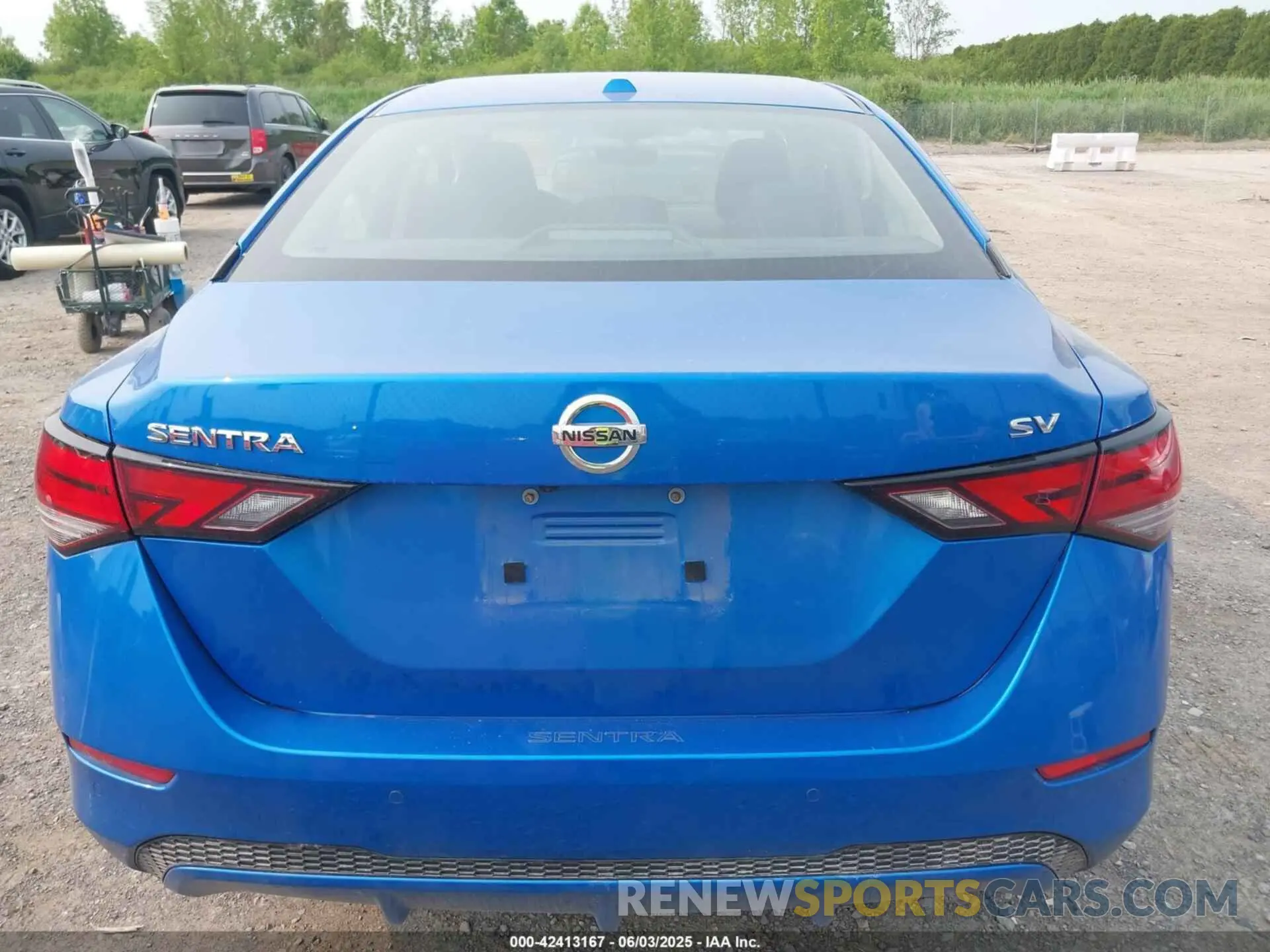 17 Photograph of a damaged car 3N1AB8CV4MY266866 NISSAN SENTRA 2021
