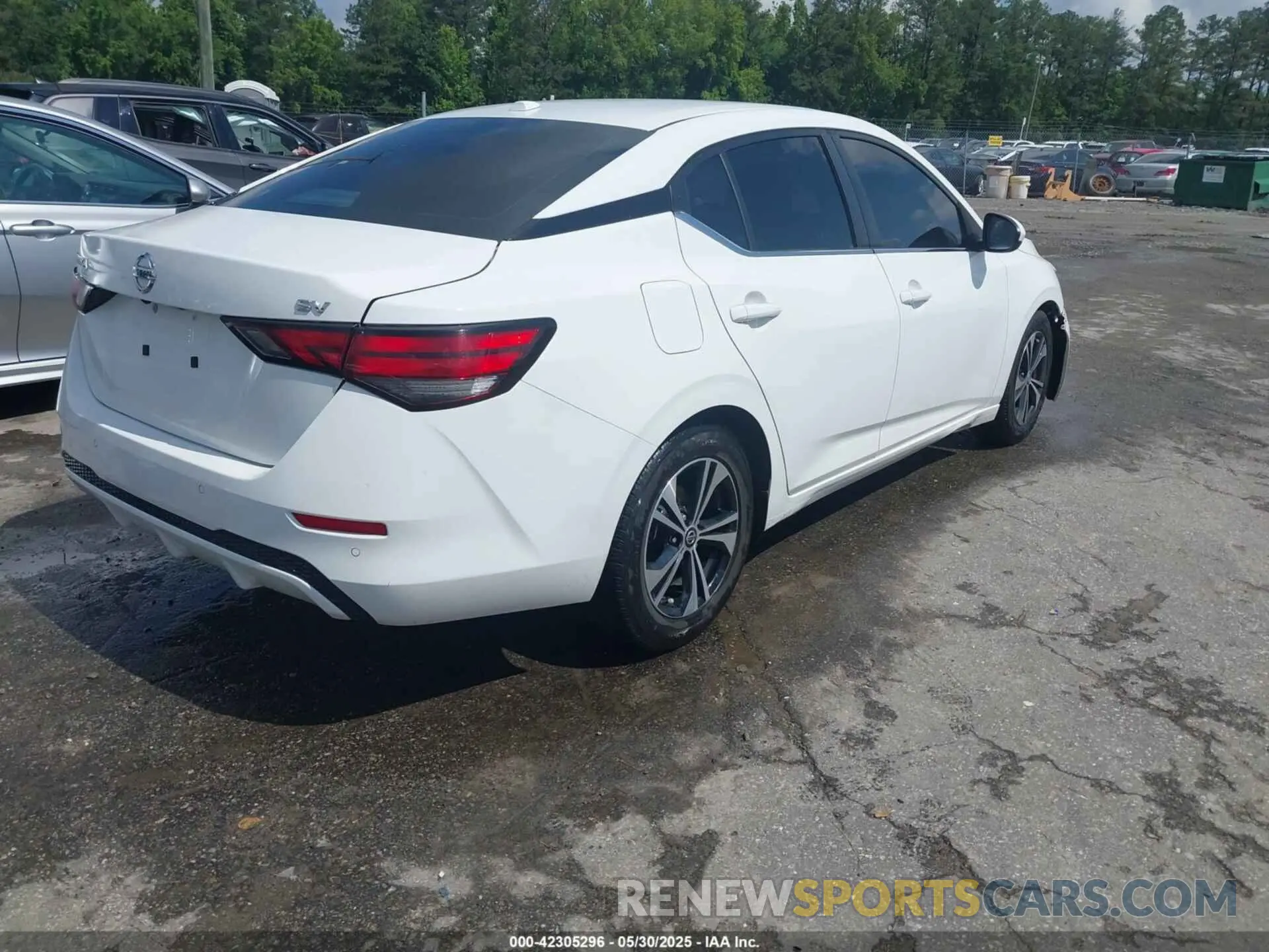 4 Photograph of a damaged car 3N1AB8CV4MY269539 NISSAN SENTRA 2021