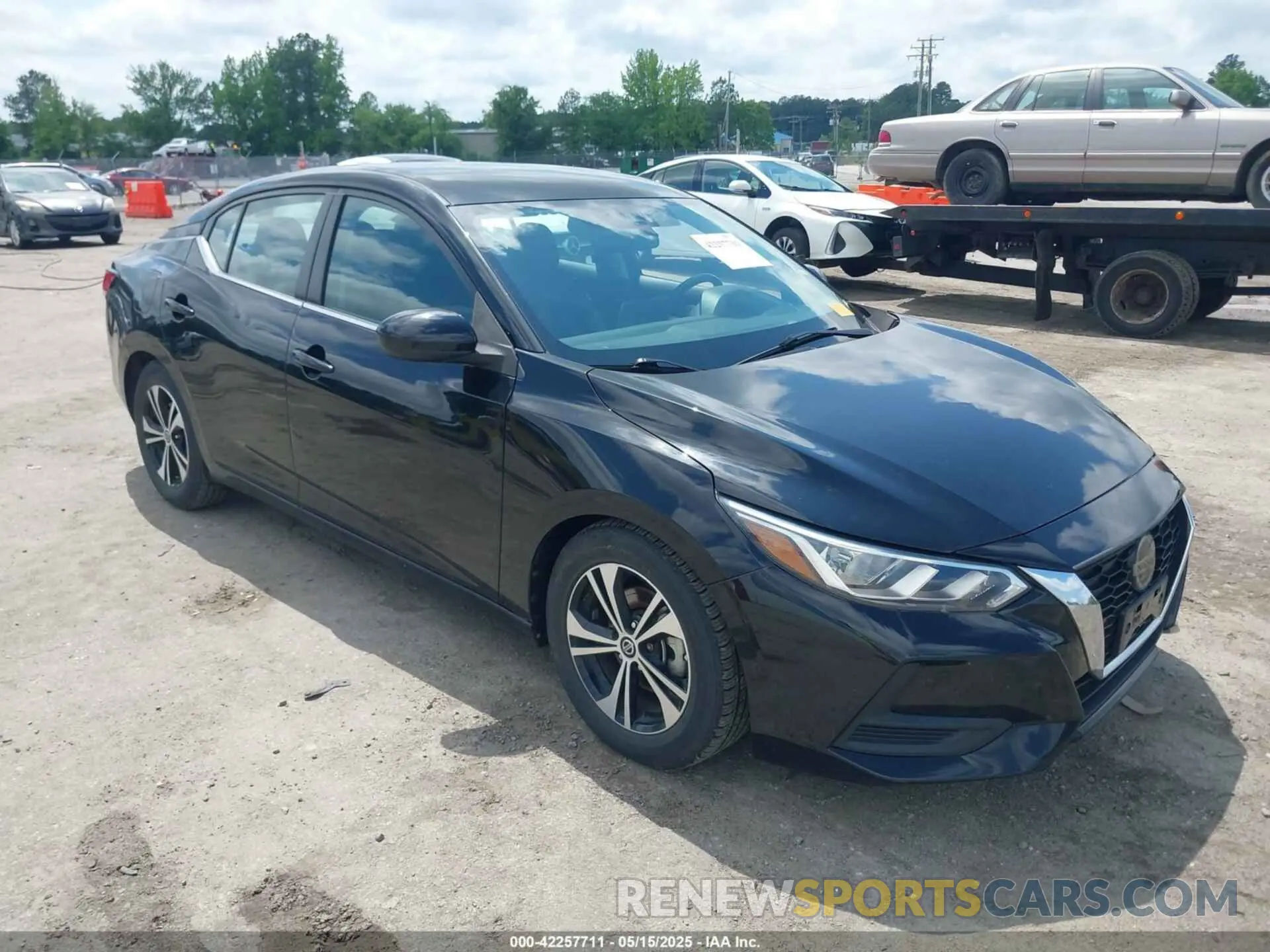 1 Photograph of a damaged car 3N1AB8CV4MY273297 NISSAN SENTRA 2021