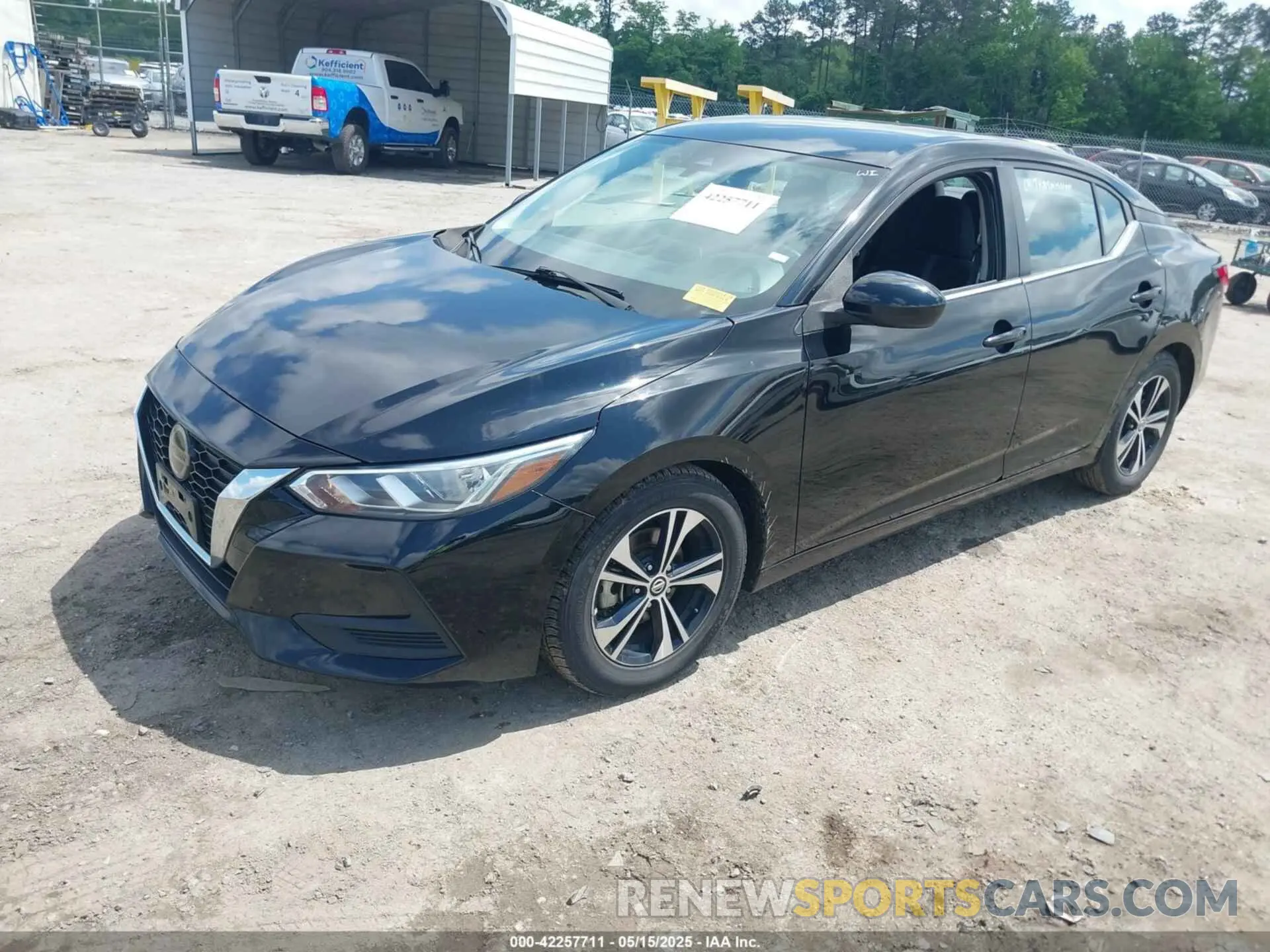 2 Photograph of a damaged car 3N1AB8CV4MY273297 NISSAN SENTRA 2021