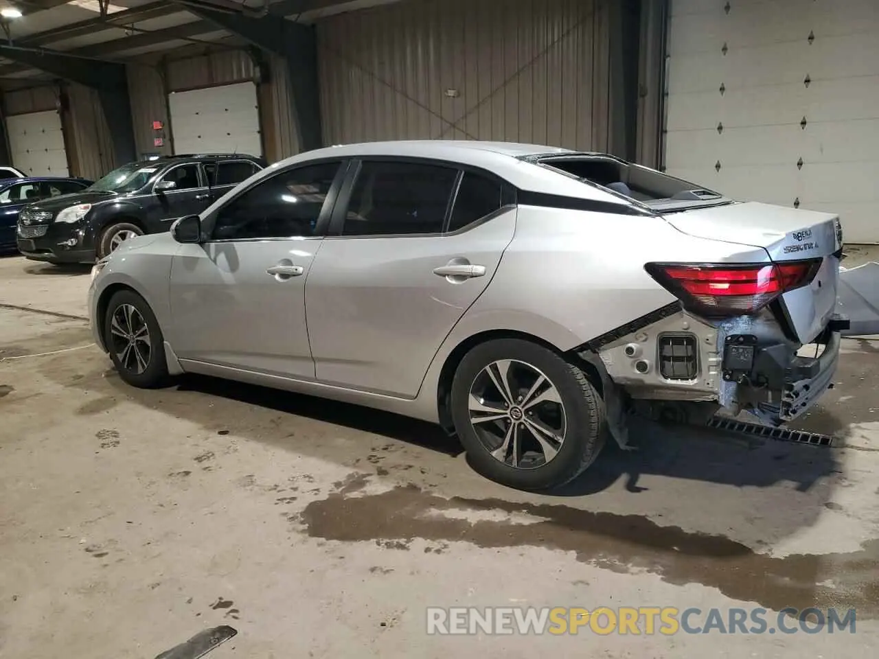 2 Photograph of a damaged car 3N1AB8CV4MY275387 NISSAN SENTRA 2021