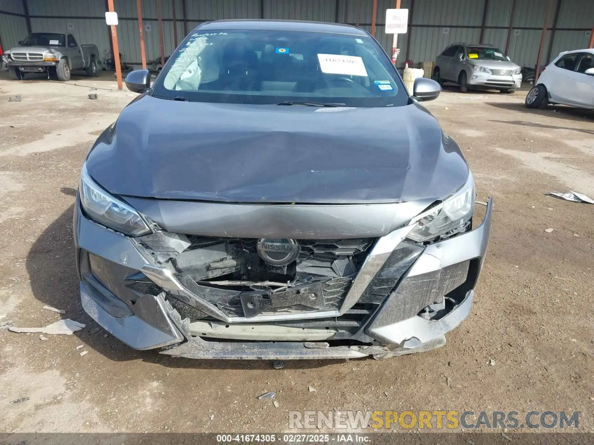 12 Photograph of a damaged car 3N1AB8CV4MY278287 NISSAN SENTRA 2021