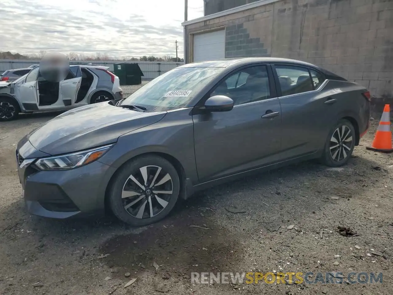 1 Photograph of a damaged car 3N1AB8CV4MY279651 NISSAN SENTRA 2021