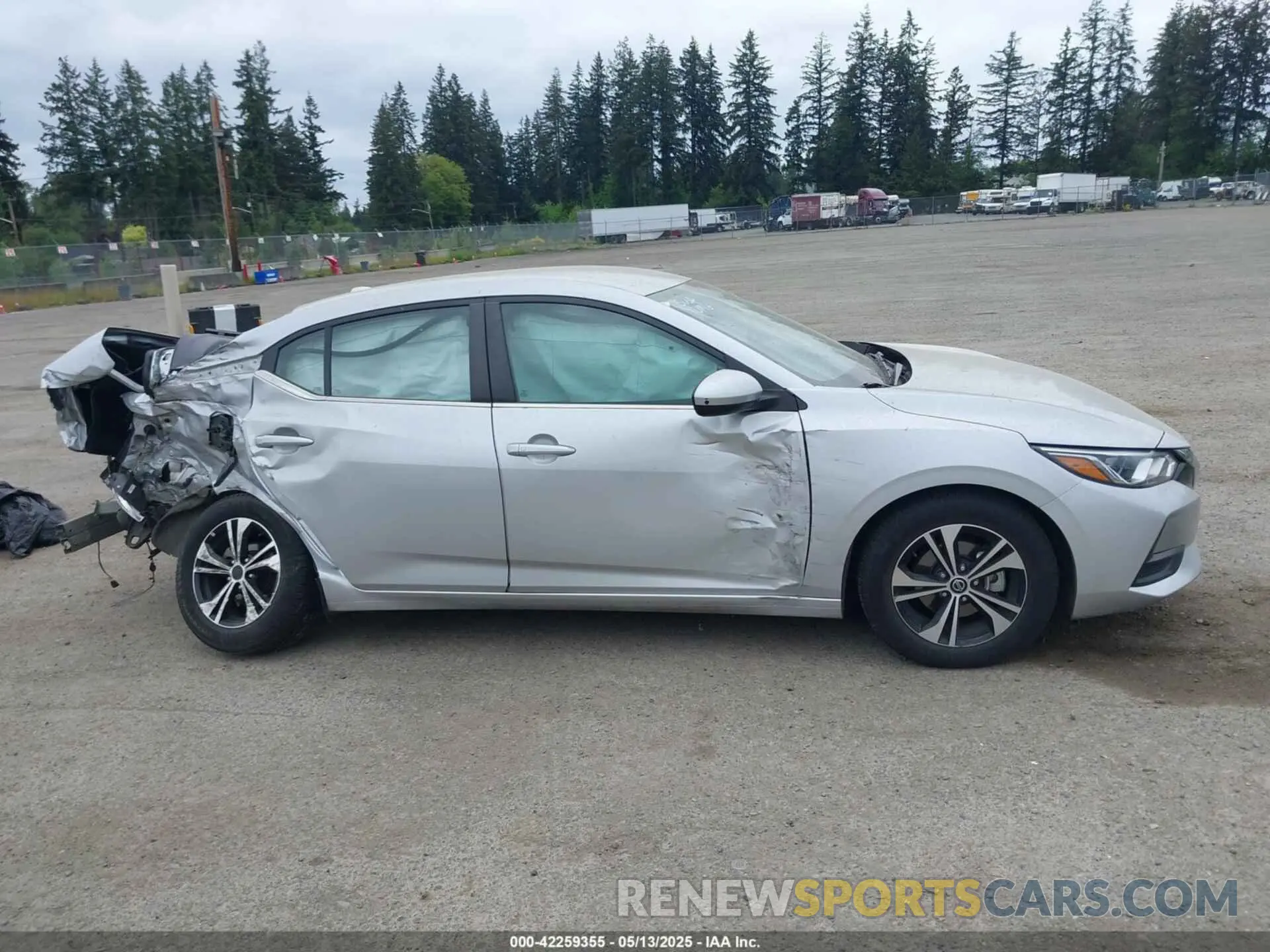 14 Photograph of a damaged car 3N1AB8CV4MY286776 NISSAN SENTRA 2021