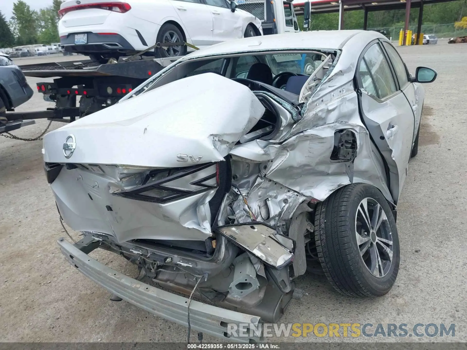 18 Photograph of a damaged car 3N1AB8CV4MY286776 NISSAN SENTRA 2021