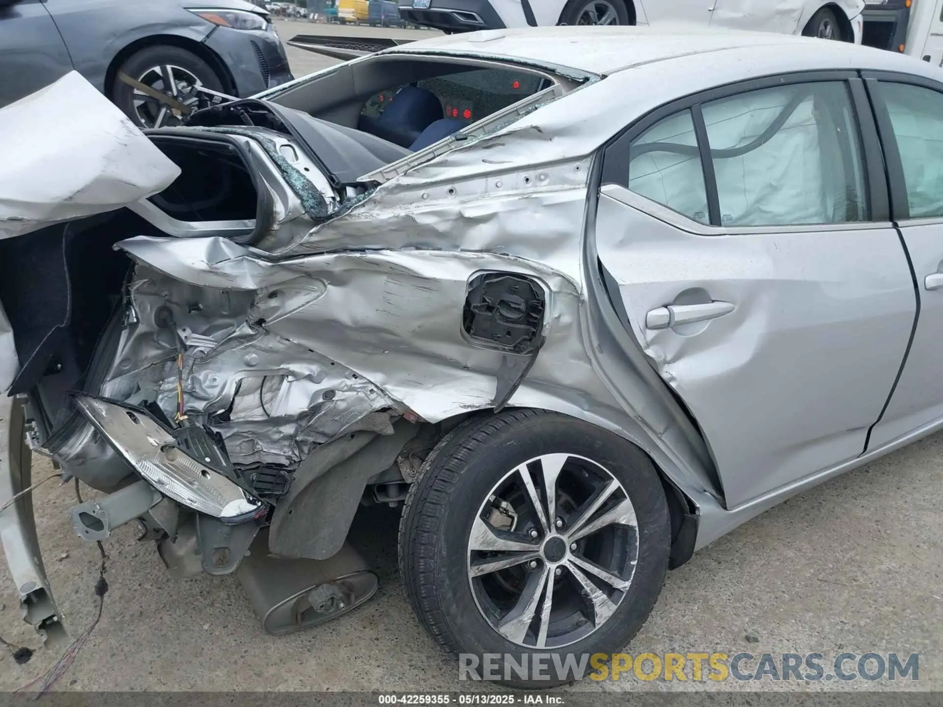 19 Photograph of a damaged car 3N1AB8CV4MY286776 NISSAN SENTRA 2021