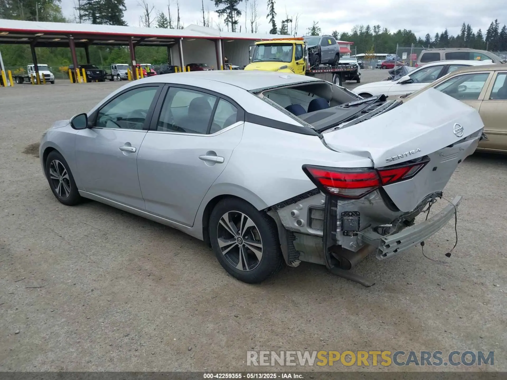 3 Photograph of a damaged car 3N1AB8CV4MY286776 NISSAN SENTRA 2021