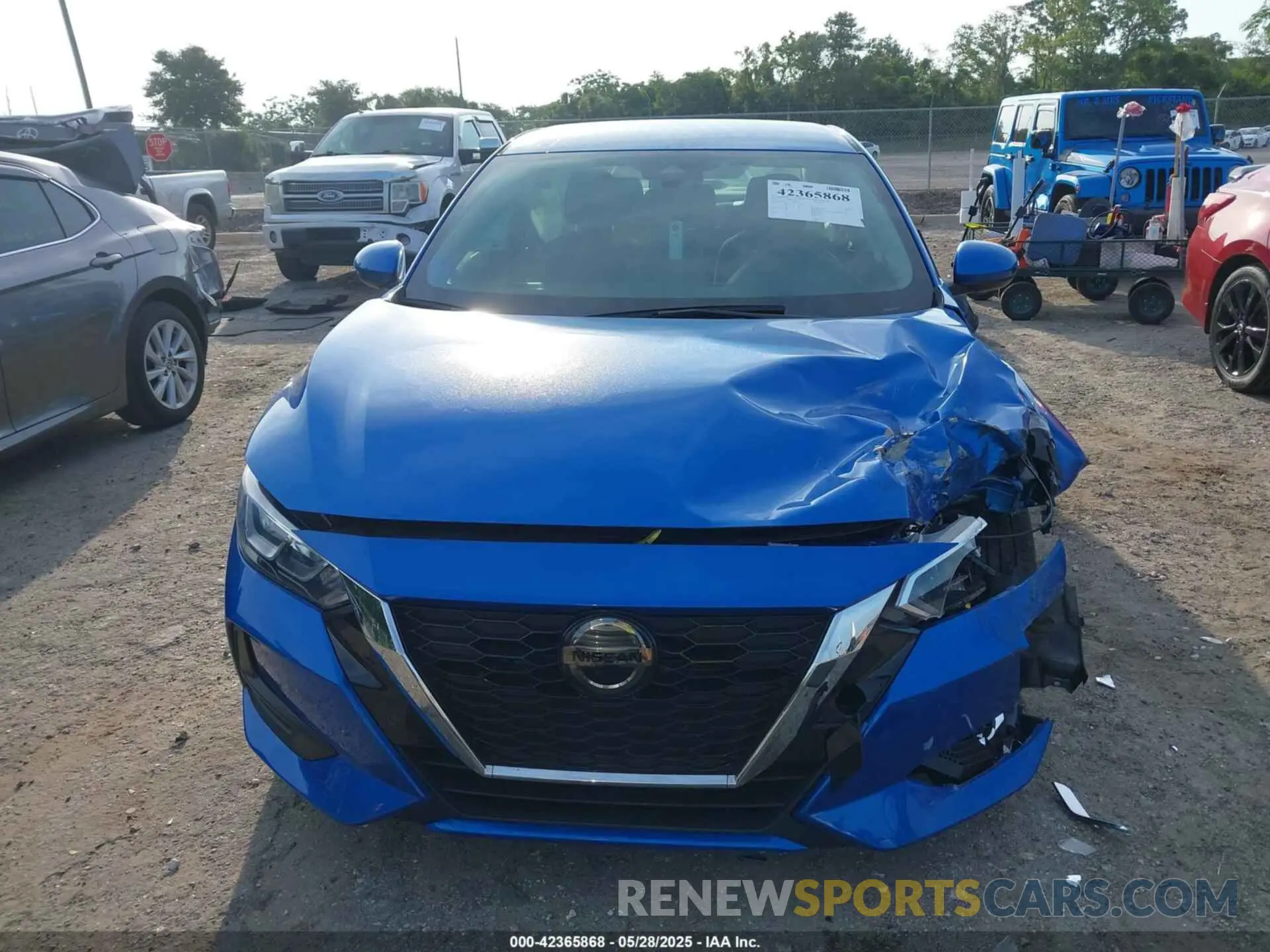 12 Photograph of a damaged car 3N1AB8CV4MY288026 NISSAN SENTRA 2021
