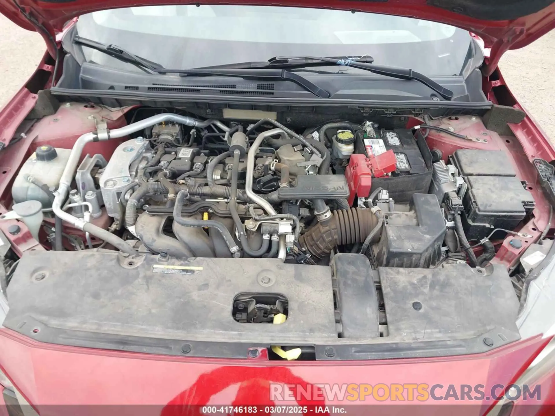 10 Photograph of a damaged car 3N1AB8CV4MY289208 NISSAN SENTRA 2021