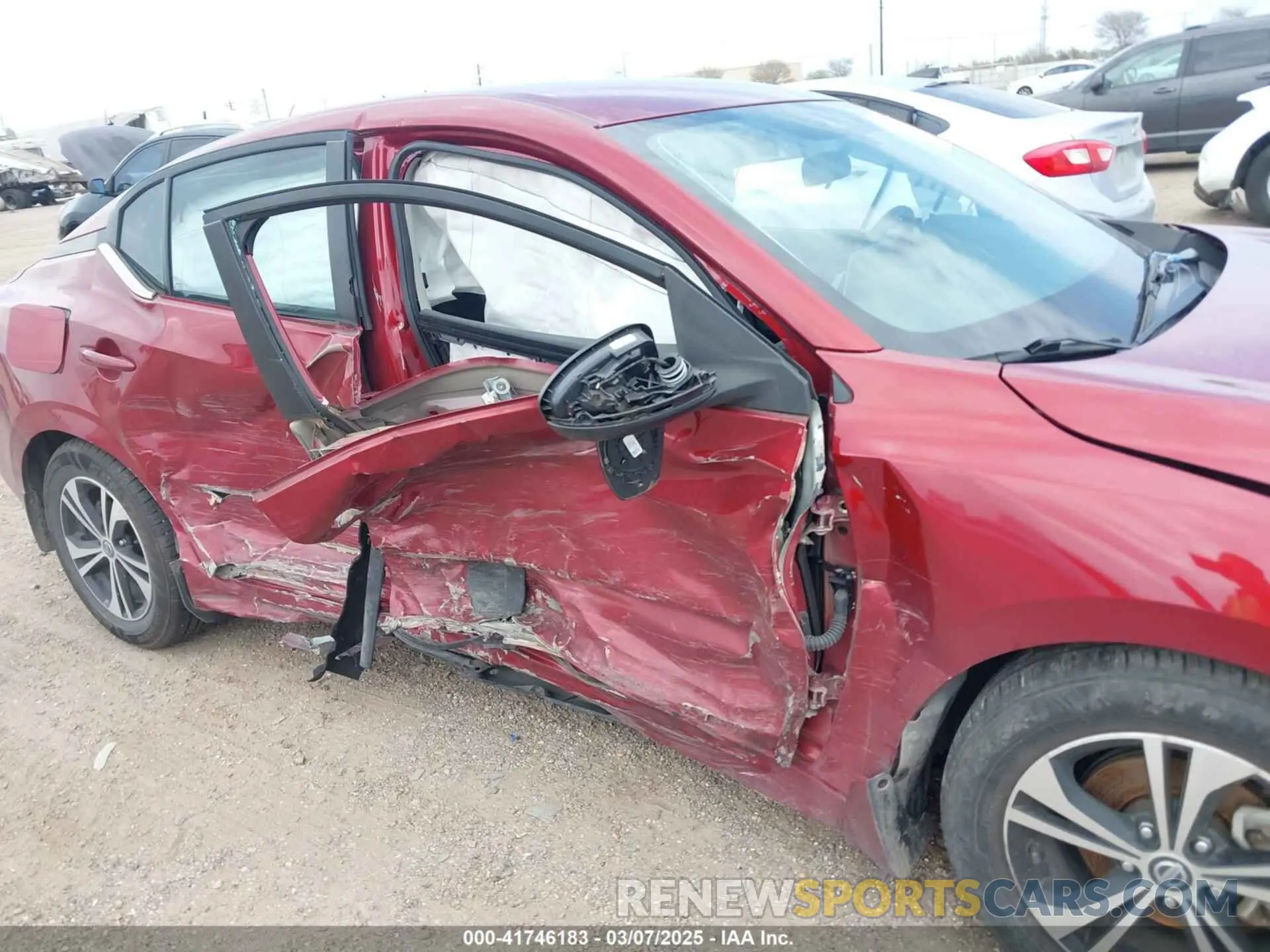 6 Photograph of a damaged car 3N1AB8CV4MY289208 NISSAN SENTRA 2021