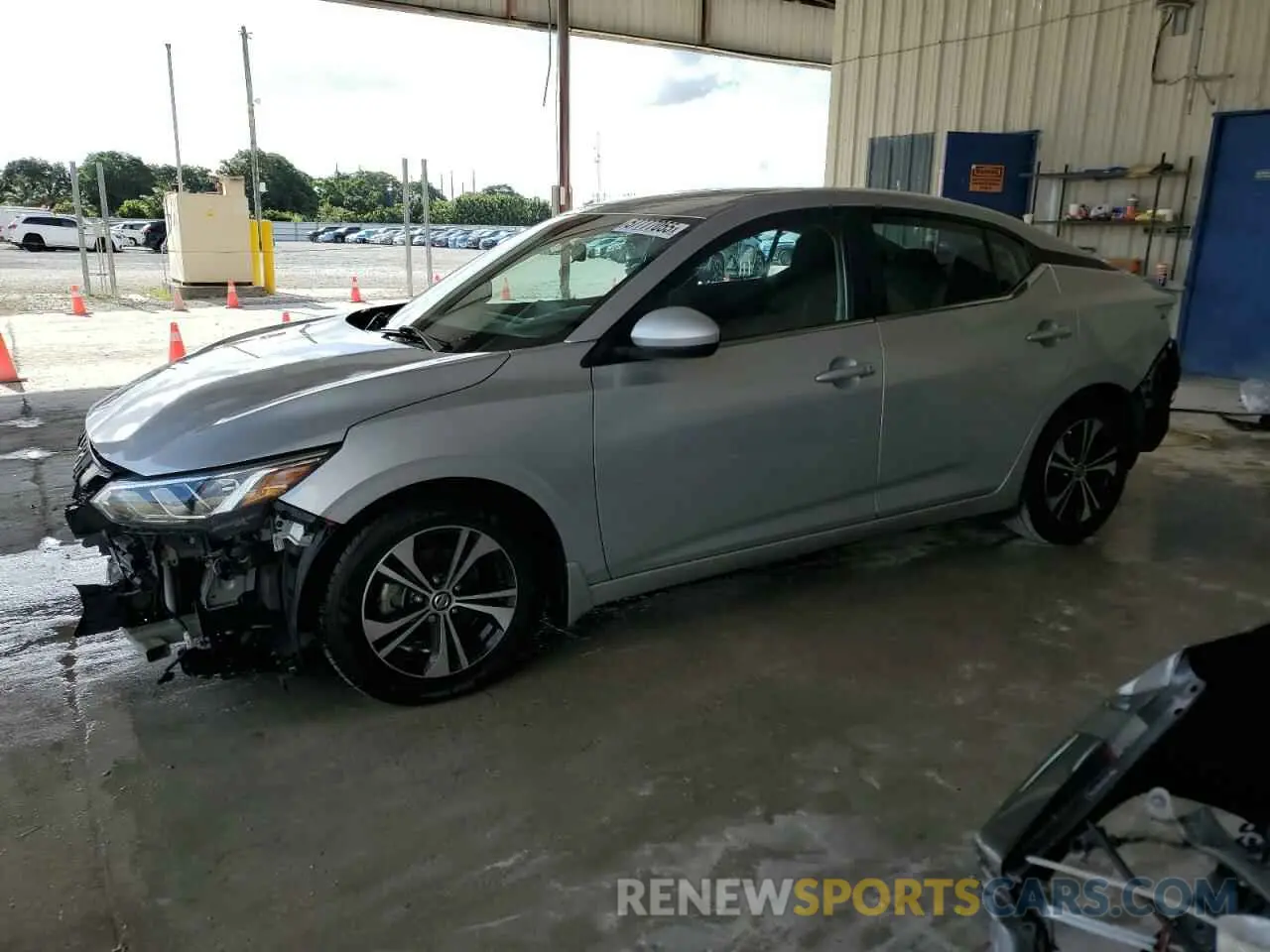 1 Photograph of a damaged car 3N1AB8CV4MY290956 NISSAN SENTRA 2021