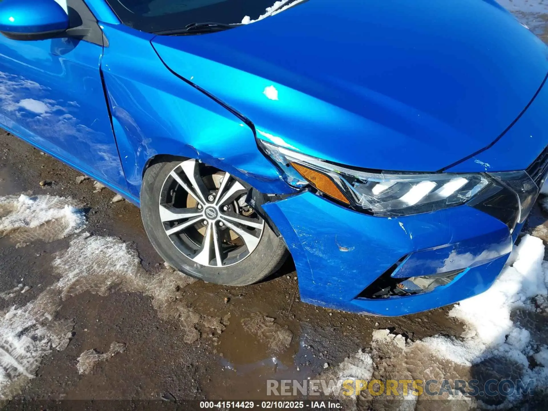 6 Photograph of a damaged car 3N1AB8CV4MY292495 NISSAN SENTRA 2021