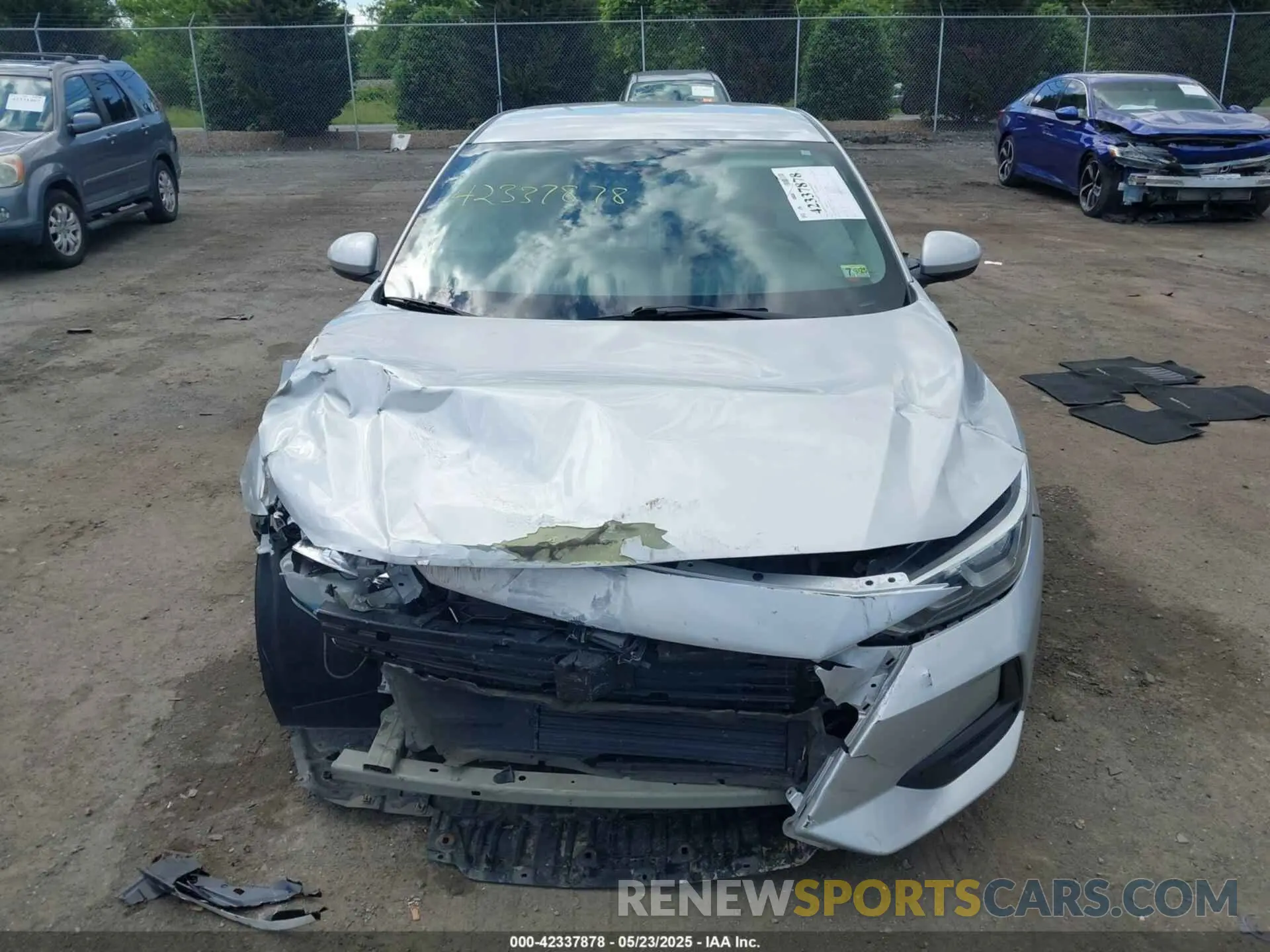 13 Photograph of a damaged car 3N1AB8CV4MY293551 NISSAN SENTRA 2021