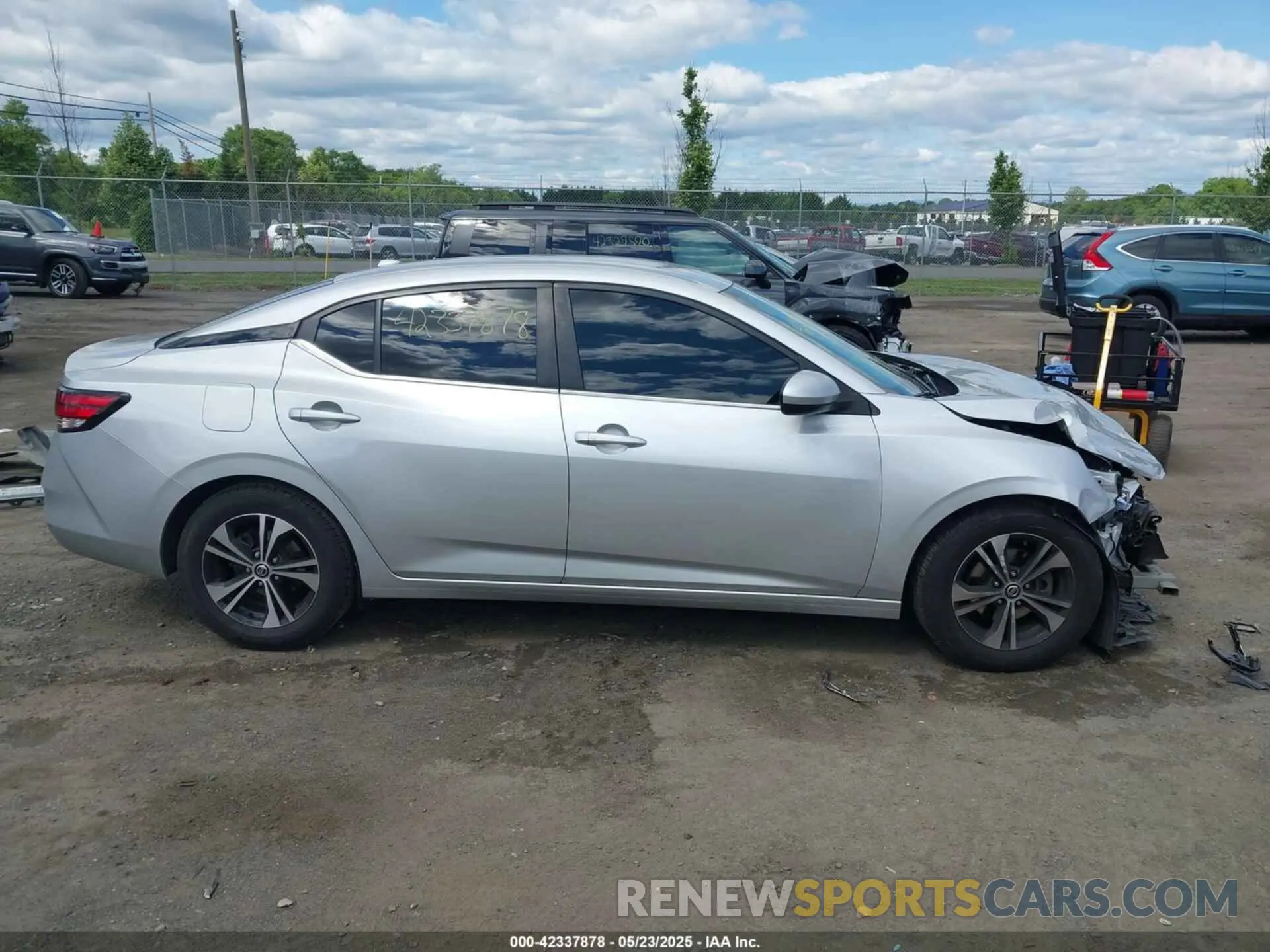 14 Photograph of a damaged car 3N1AB8CV4MY293551 NISSAN SENTRA 2021