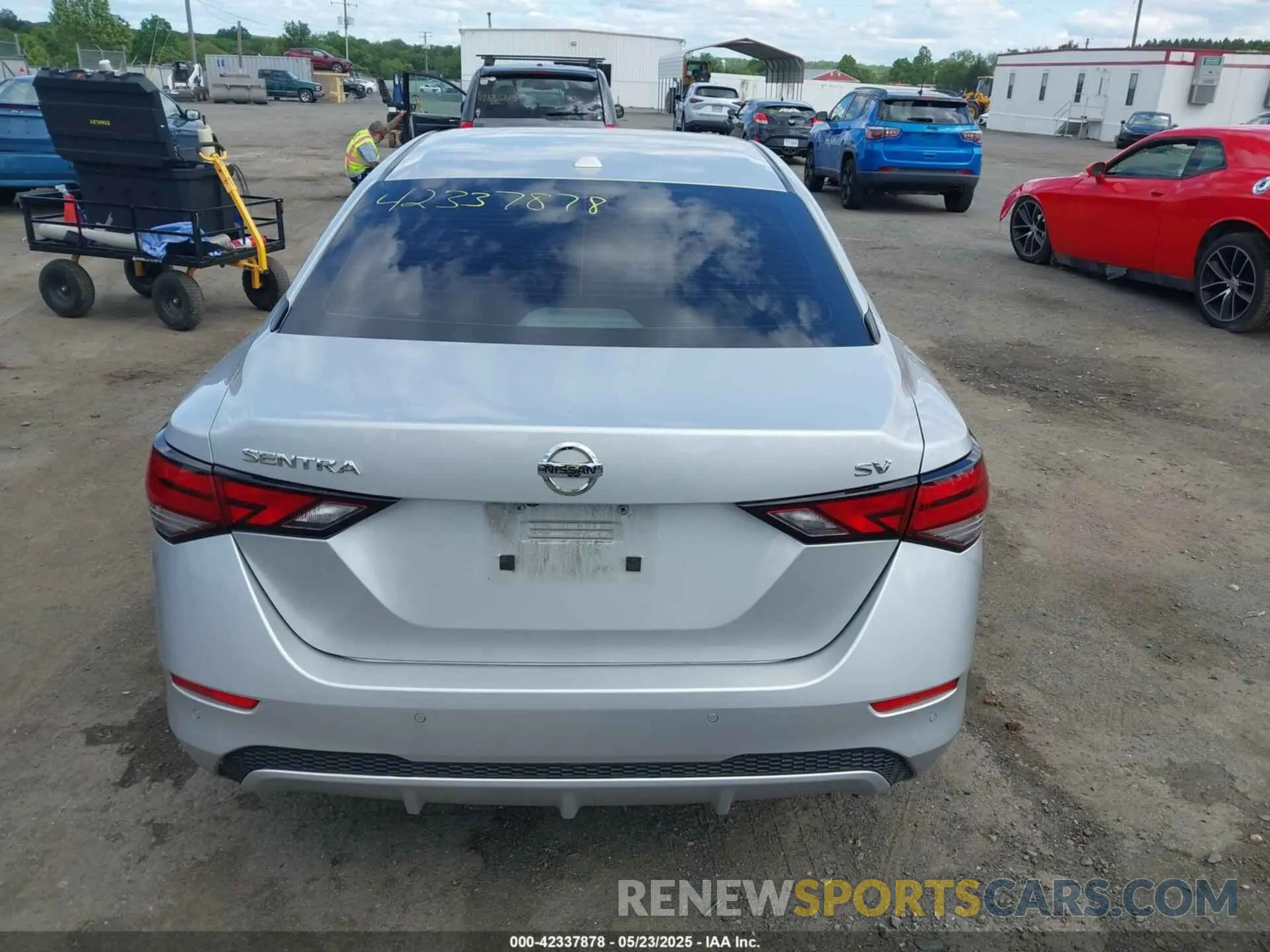17 Photograph of a damaged car 3N1AB8CV4MY293551 NISSAN SENTRA 2021