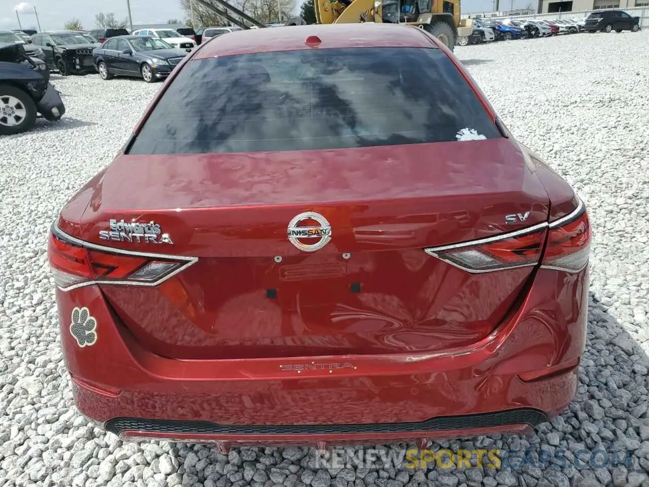 6 Photograph of a damaged car 3N1AB8CV4MY300319 NISSAN SENTRA 2021