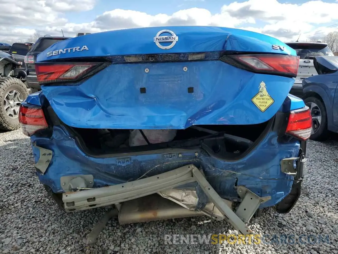 6 Photograph of a damaged car 3N1AB8CV5MY201265 NISSAN SENTRA 2021