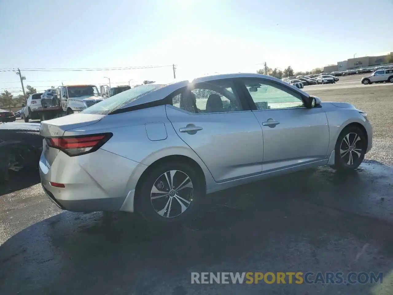 3 Photograph of a damaged car 3N1AB8CV5MY207454 NISSAN SENTRA 2021