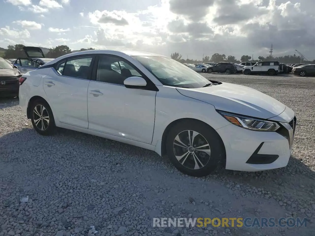 4 Photograph of a damaged car 3N1AB8CV5MY208149 NISSAN SENTRA 2021