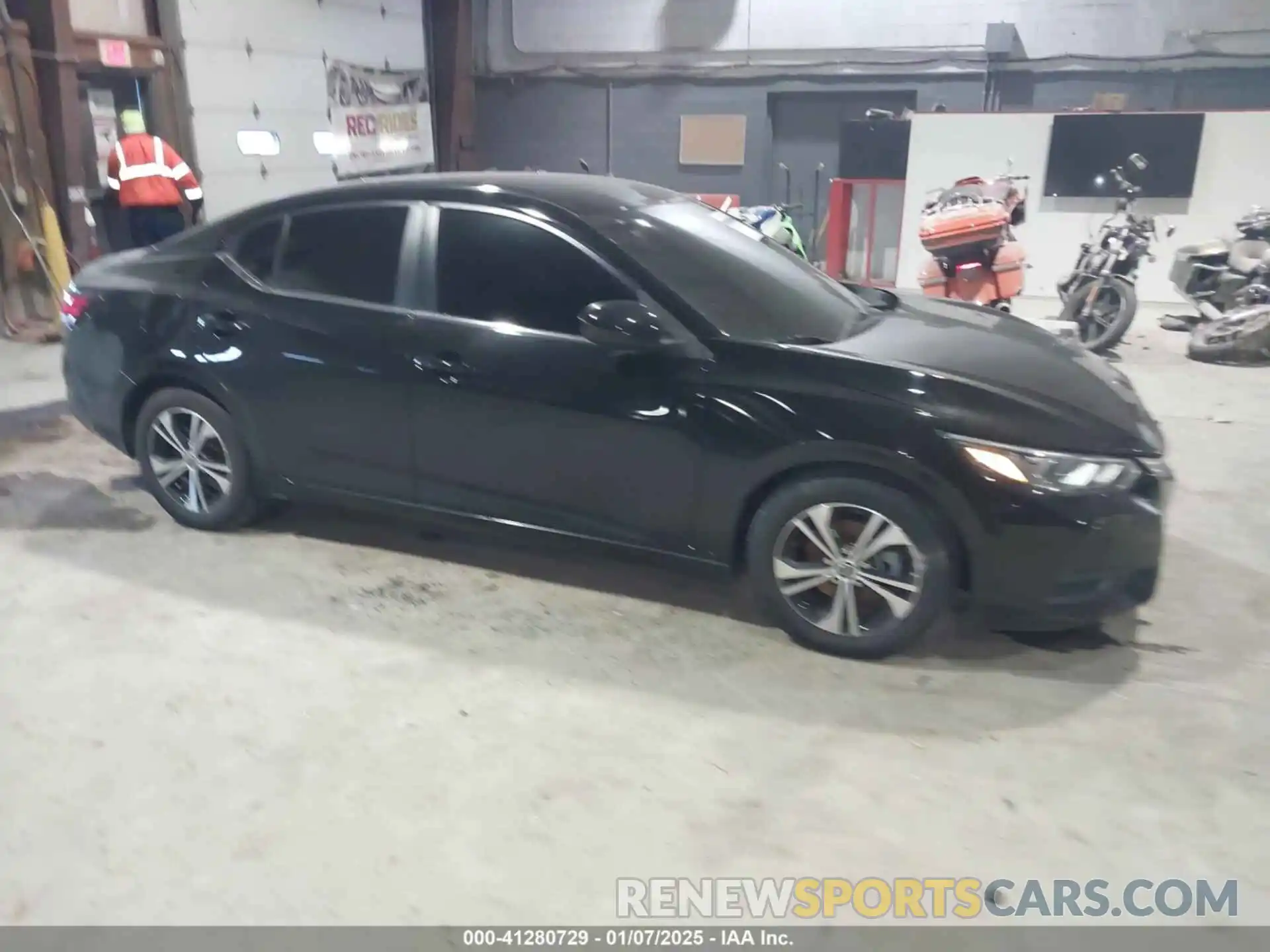 1 Photograph of a damaged car 3N1AB8CV5MY210340 NISSAN SENTRA 2021