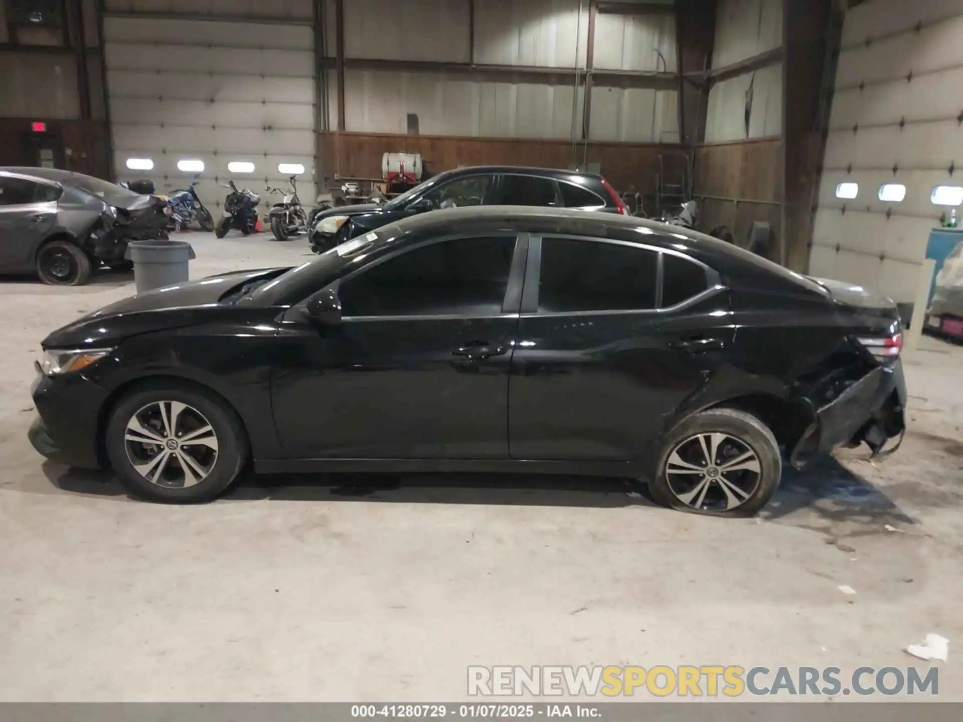 14 Photograph of a damaged car 3N1AB8CV5MY210340 NISSAN SENTRA 2021