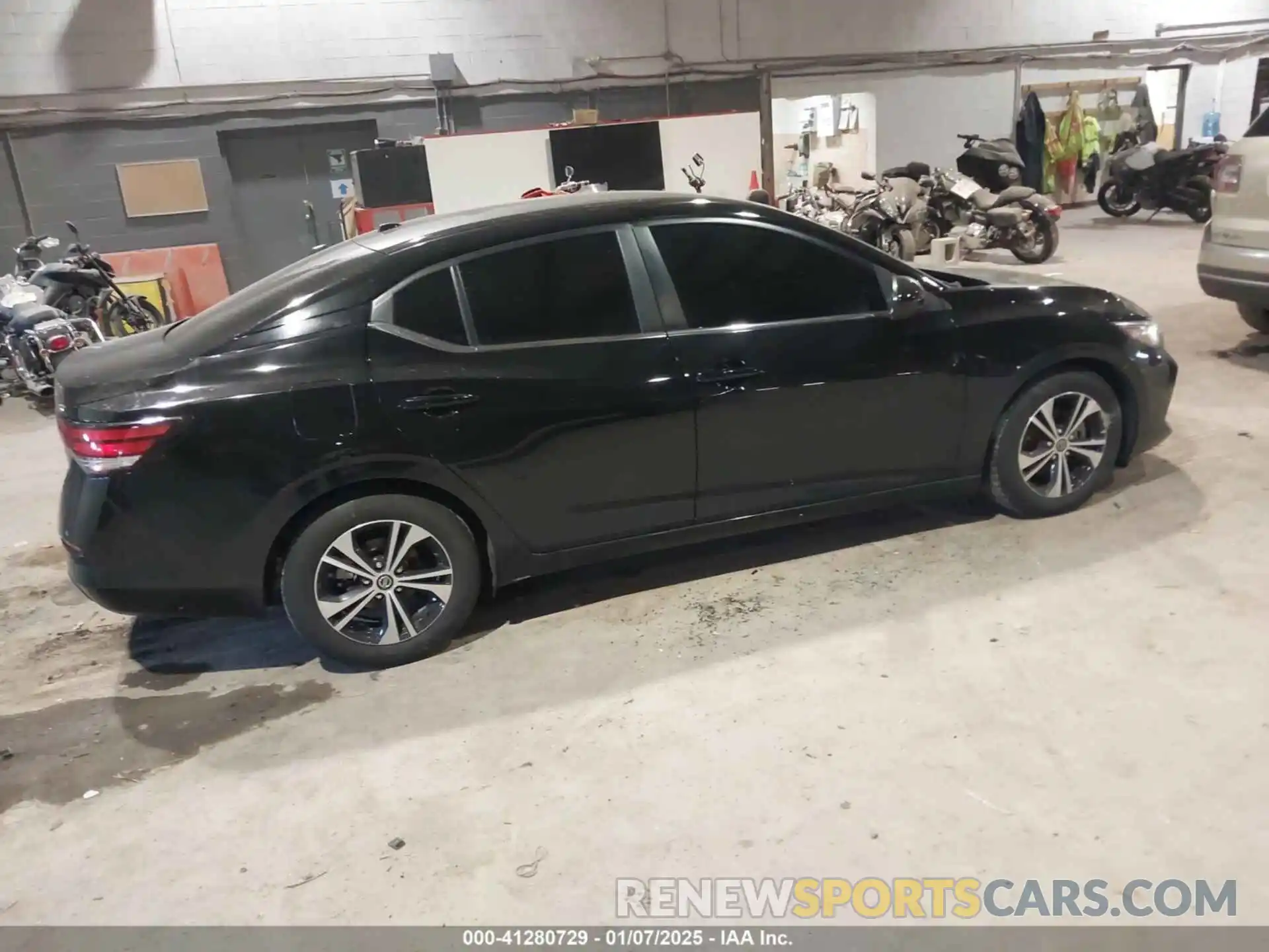 4 Photograph of a damaged car 3N1AB8CV5MY210340 NISSAN SENTRA 2021