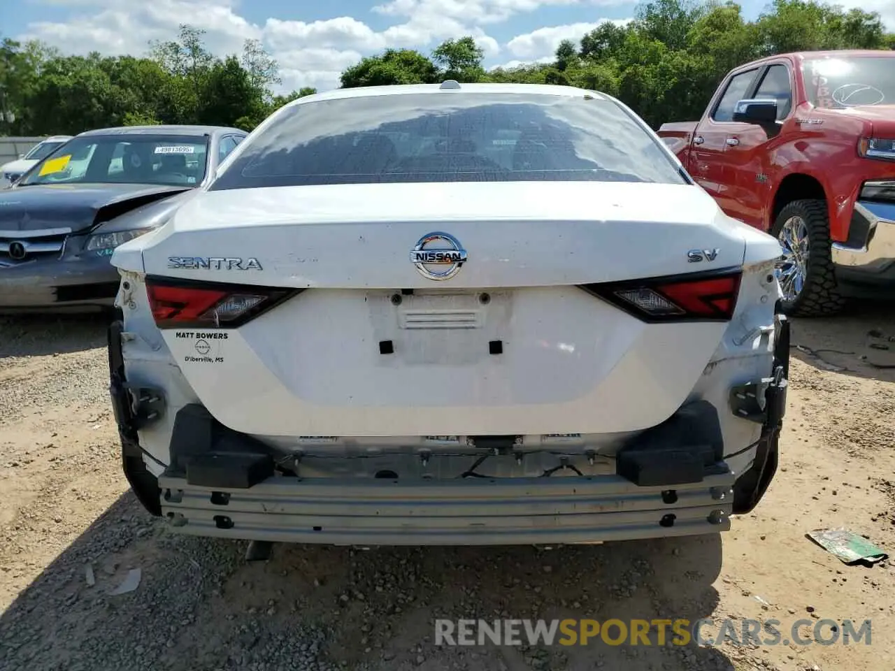 6 Photograph of a damaged car 3N1AB8CV5MY229115 NISSAN SENTRA 2021