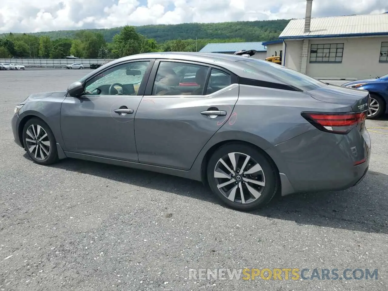 2 Photograph of a damaged car 3N1AB8CV5MY232189 NISSAN SENTRA 2021