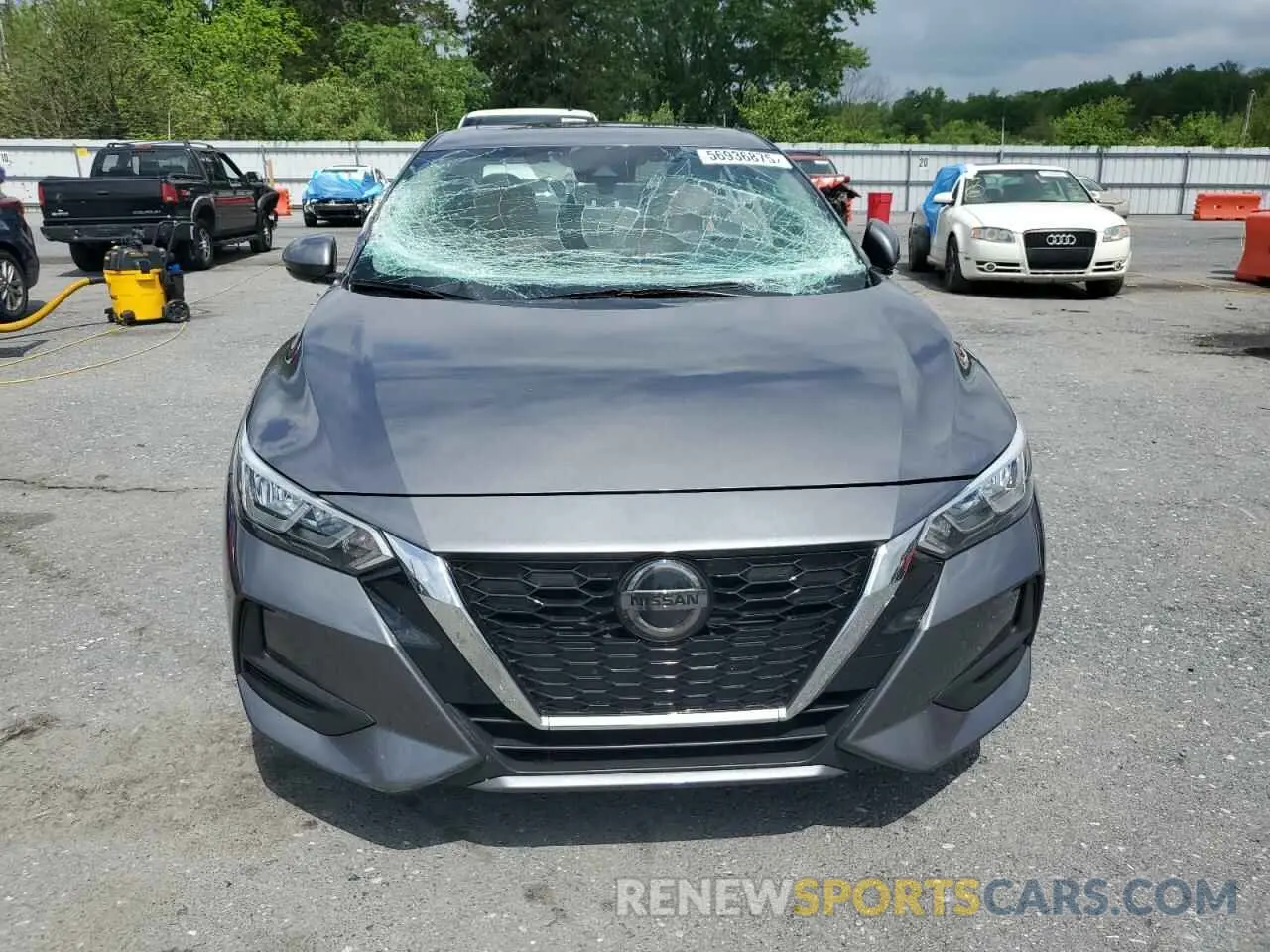 5 Photograph of a damaged car 3N1AB8CV5MY232189 NISSAN SENTRA 2021