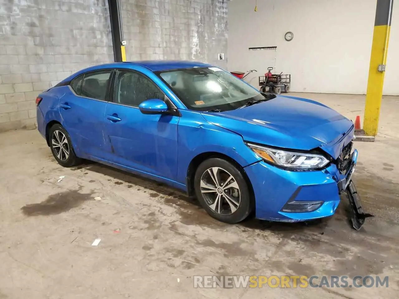 4 Photograph of a damaged car 3N1AB8CV5MY232368 NISSAN SENTRA 2021