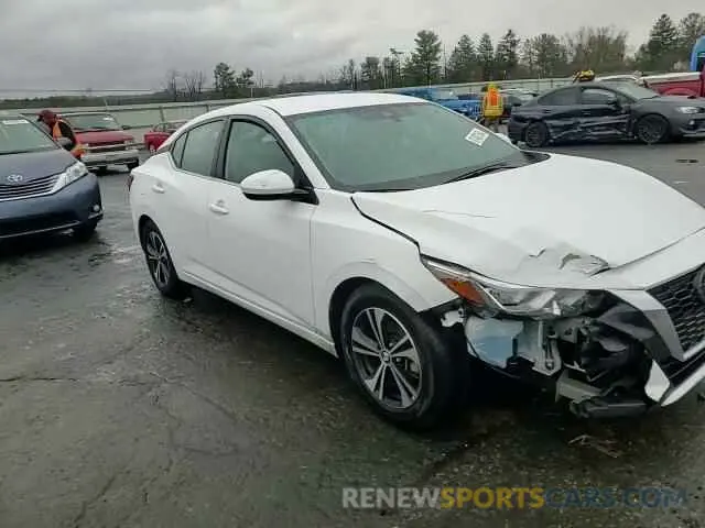 10 Photograph of a damaged car 3N1AB8CV5MY240387 NISSAN SENTRA 2021