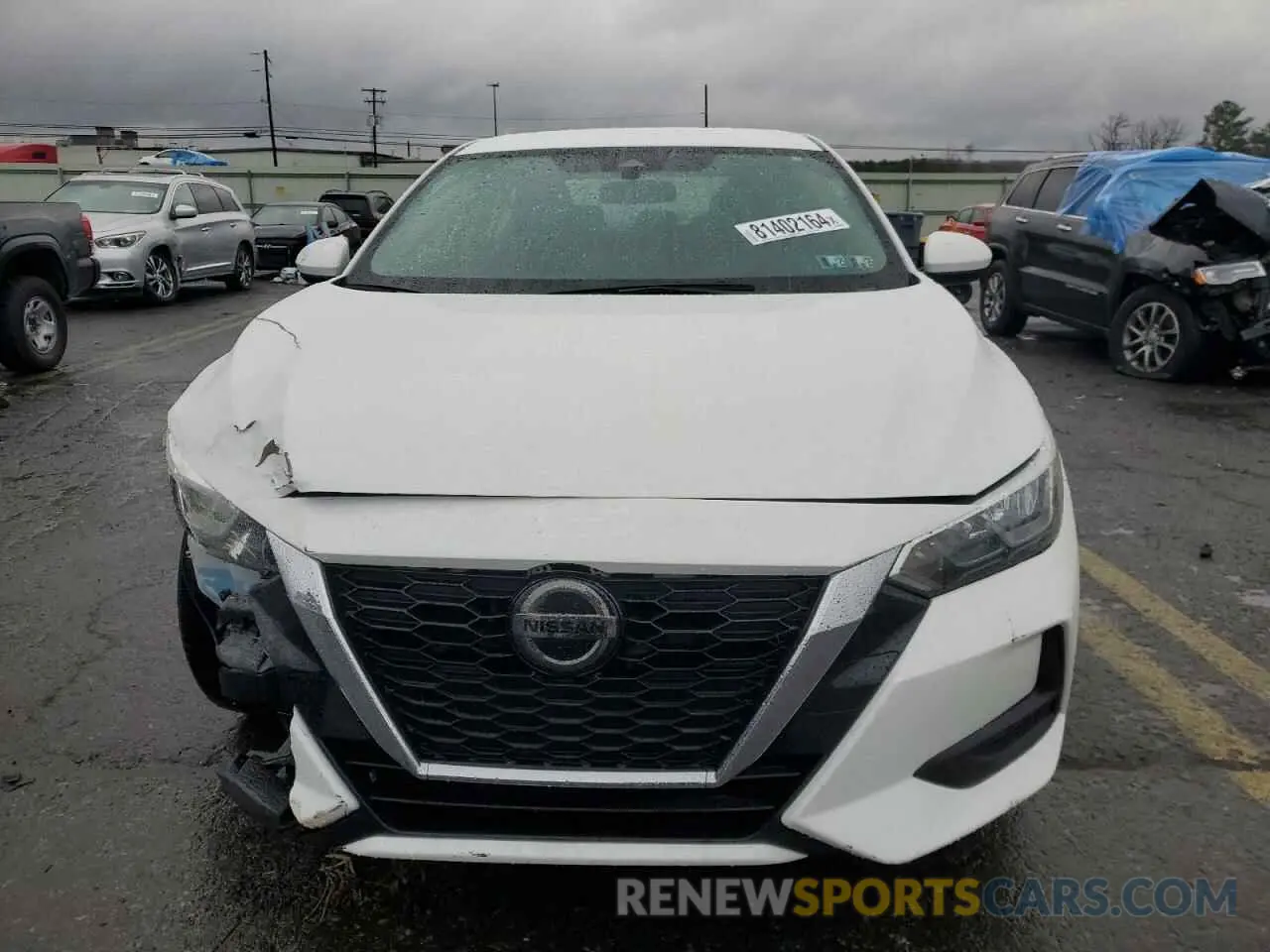 5 Photograph of a damaged car 3N1AB8CV5MY240387 NISSAN SENTRA 2021
