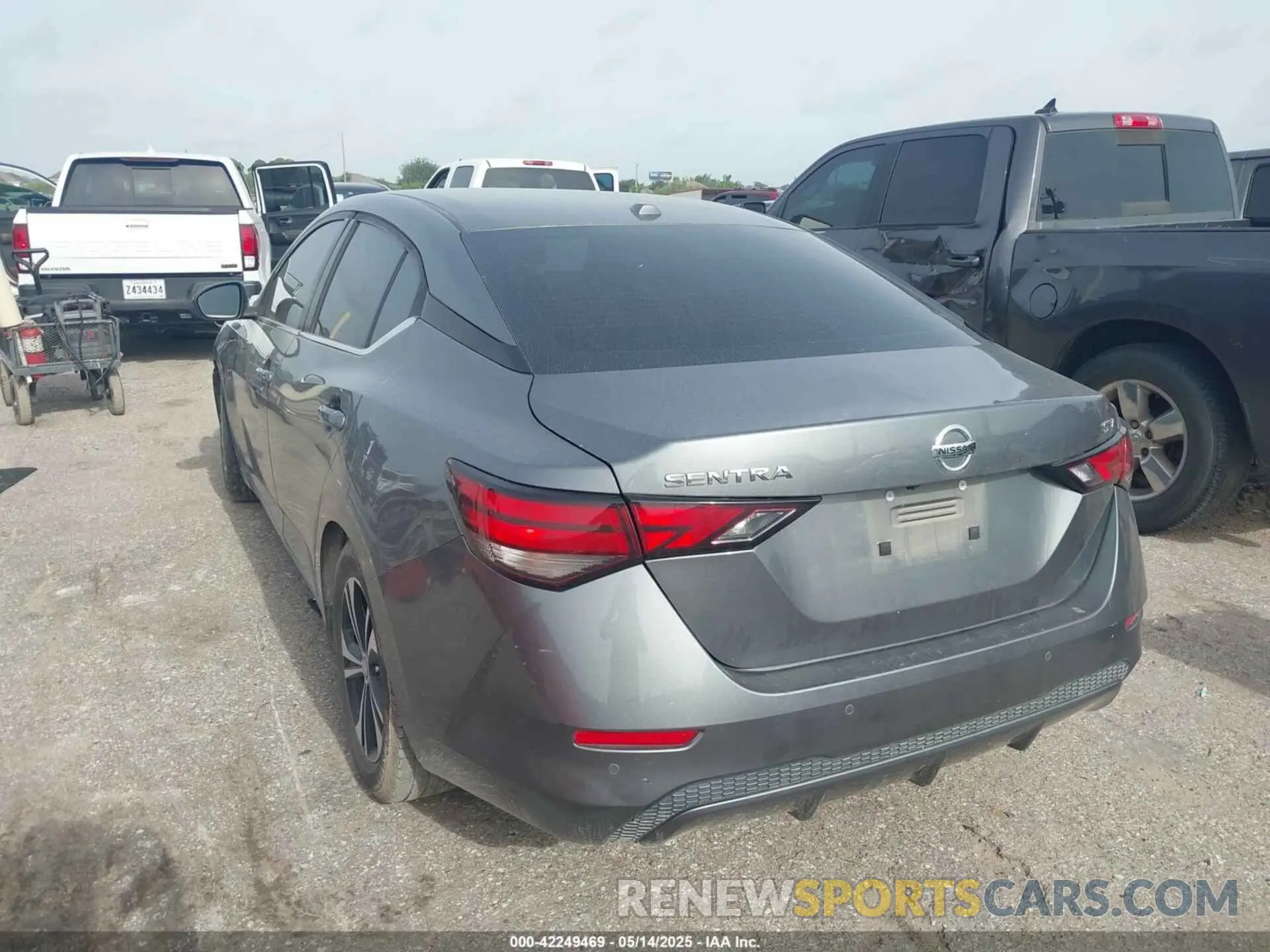 3 Photograph of a damaged car 3N1AB8CV5MY241717 NISSAN SENTRA 2021