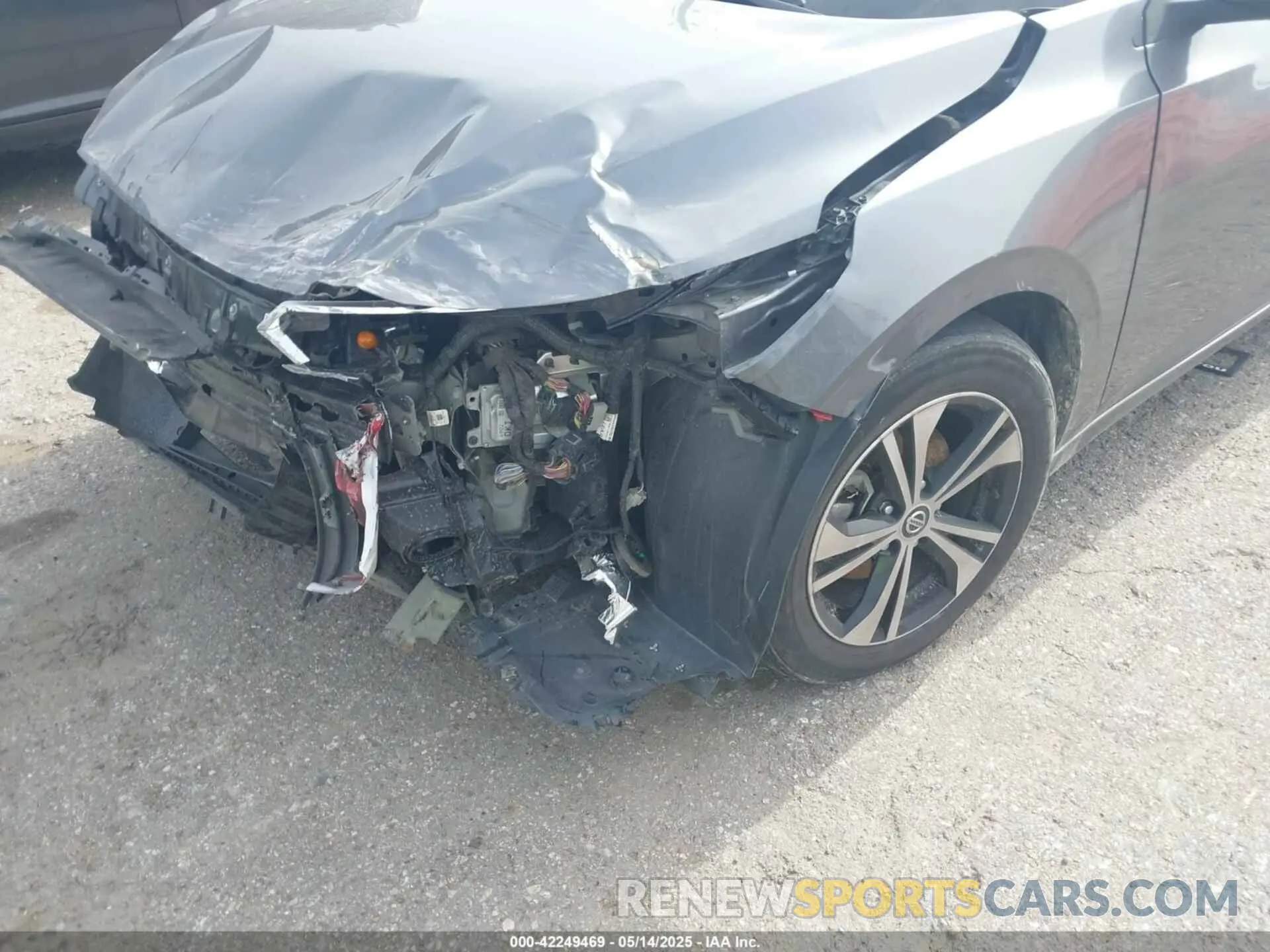 6 Photograph of a damaged car 3N1AB8CV5MY241717 NISSAN SENTRA 2021