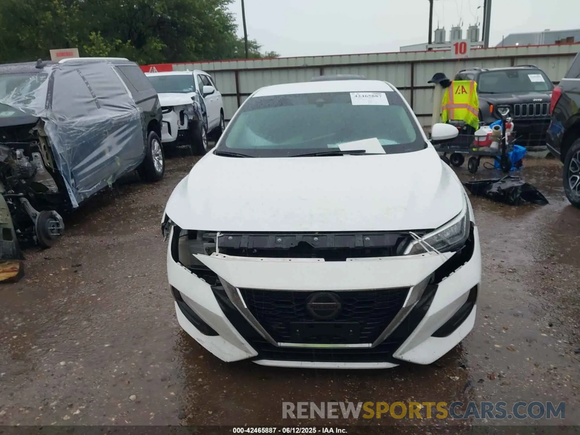 13 Photograph of a damaged car 3N1AB8CV5MY241796 NISSAN SENTRA 2021