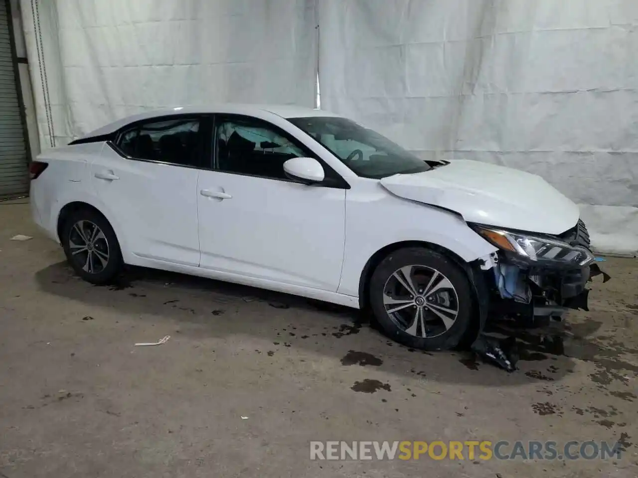 4 Photograph of a damaged car 3N1AB8CV5MY246593 NISSAN SENTRA 2021