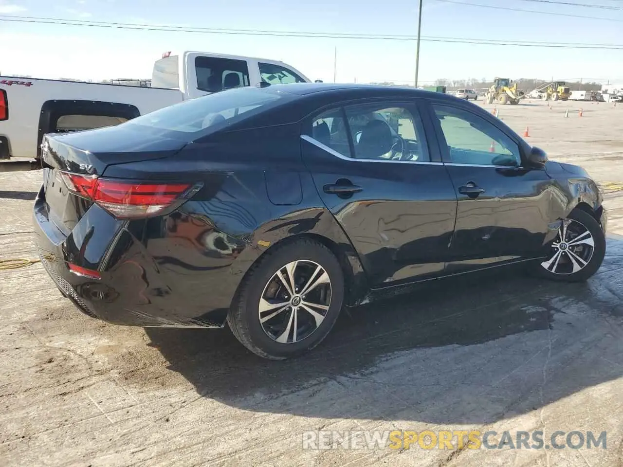3 Photograph of a damaged car 3N1AB8CV5MY247579 NISSAN SENTRA 2021