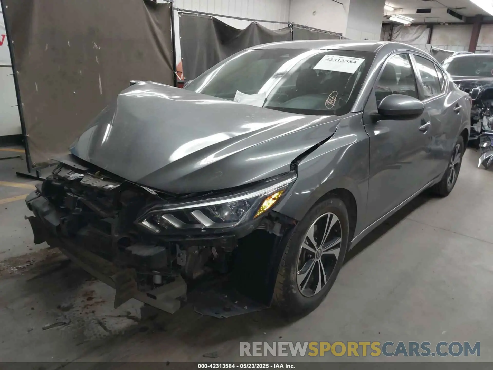 2 Photograph of a damaged car 3N1AB8CV5MY252488 NISSAN SENTRA 2021