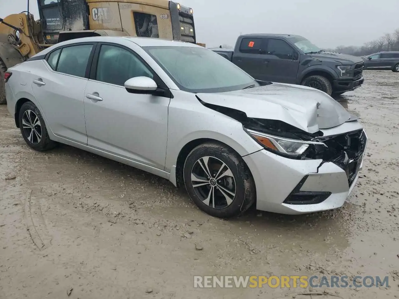 4 Photograph of a damaged car 3N1AB8CV5MY262227 NISSAN SENTRA 2021