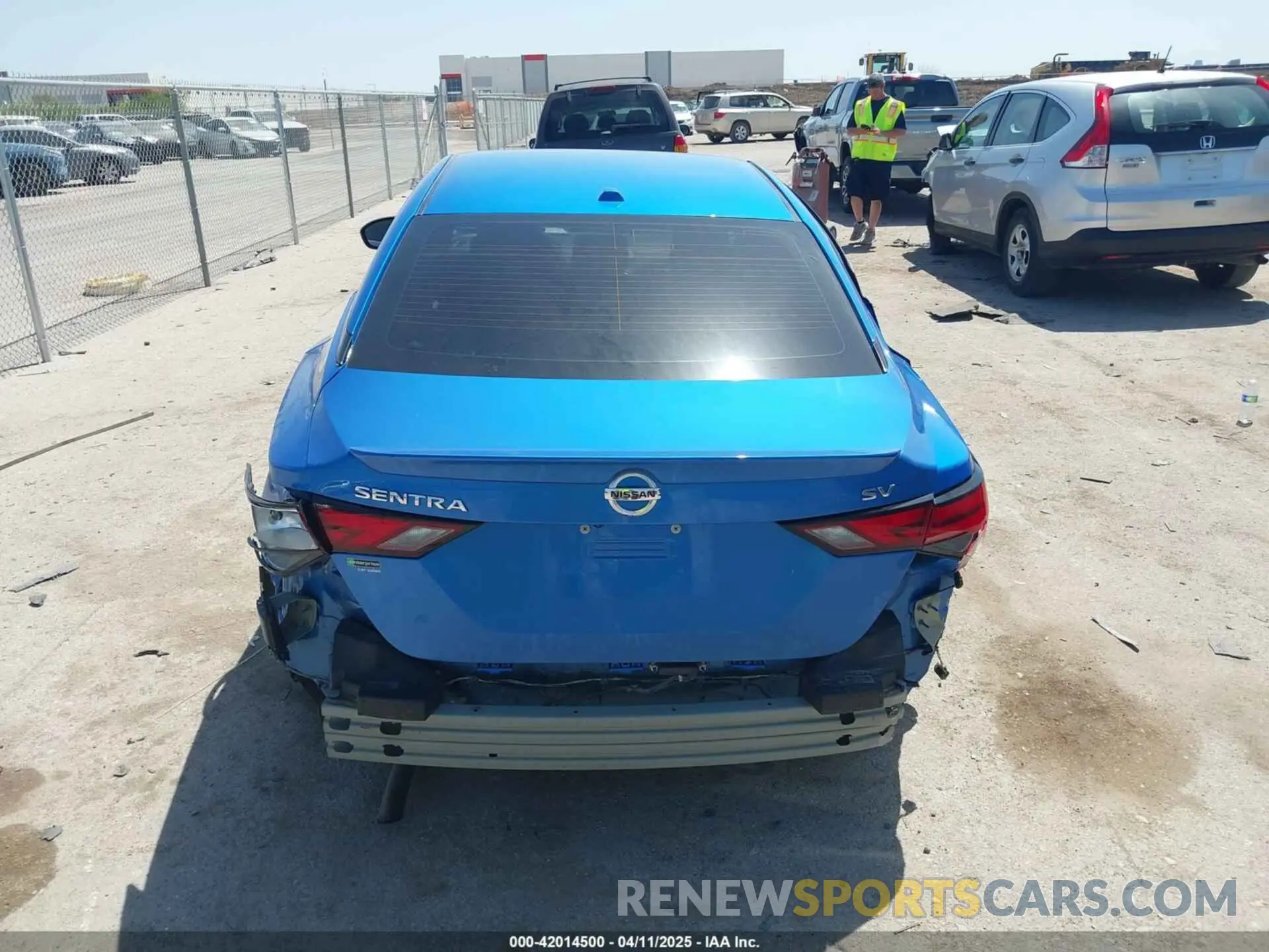 16 Photograph of a damaged car 3N1AB8CV5MY266567 NISSAN SENTRA 2021