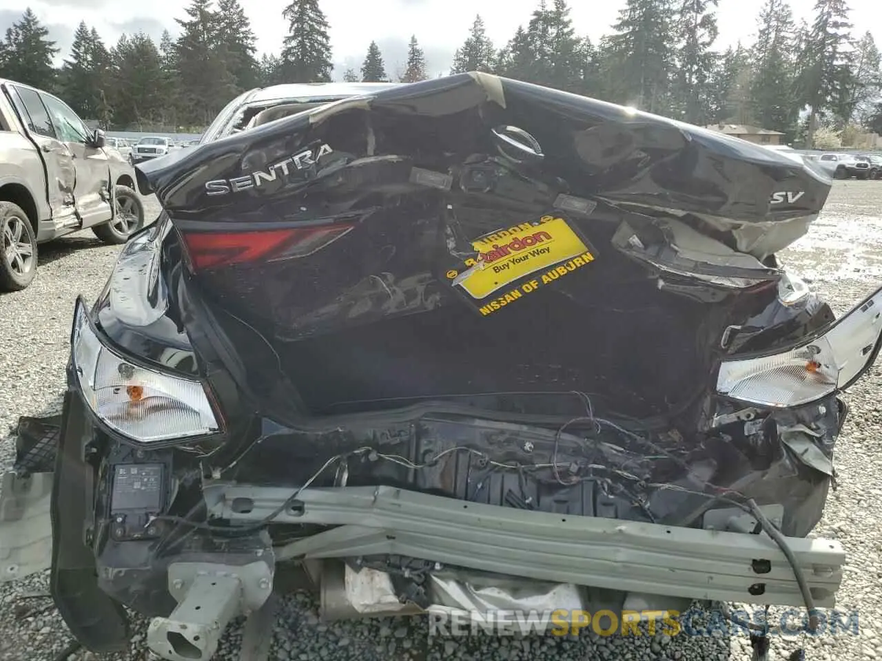 6 Photograph of a damaged car 3N1AB8CV5MY267721 NISSAN SENTRA 2021