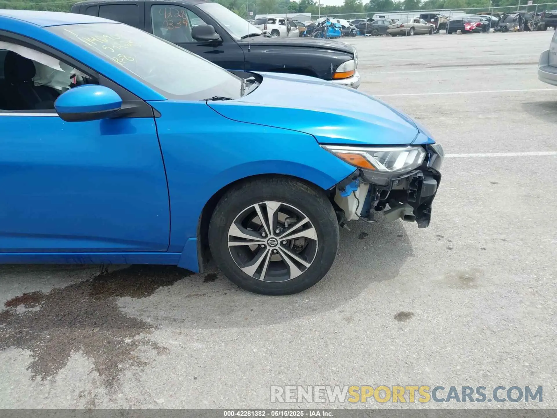 17 Photograph of a damaged car 3N1AB8CV5MY268271 NISSAN SENTRA 2021