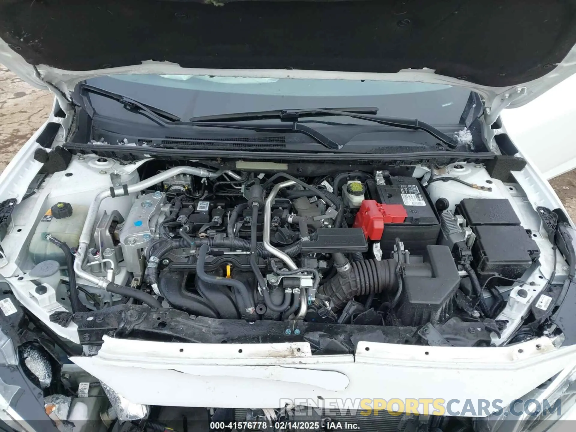 10 Photograph of a damaged car 3N1AB8CV5MY268500 NISSAN SENTRA 2021