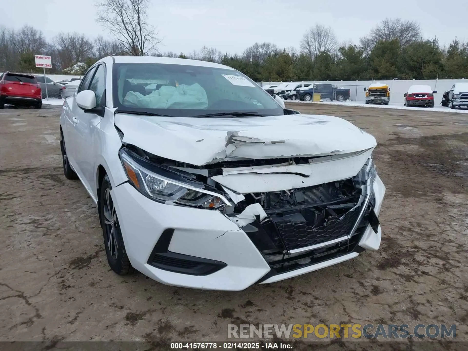 6 Photograph of a damaged car 3N1AB8CV5MY268500 NISSAN SENTRA 2021