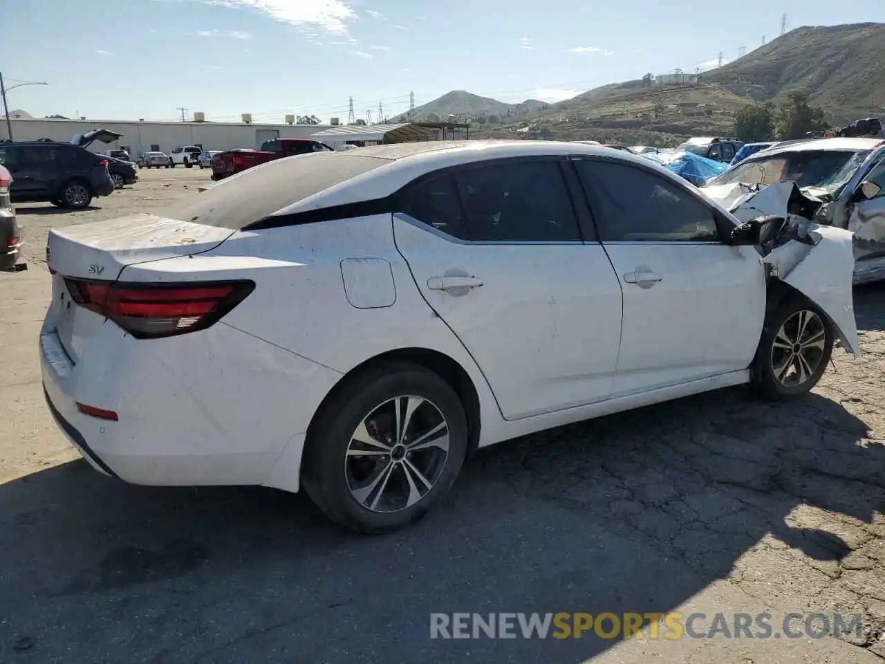 3 Photograph of a damaged car 3N1AB8CV5MY278640 NISSAN SENTRA 2021