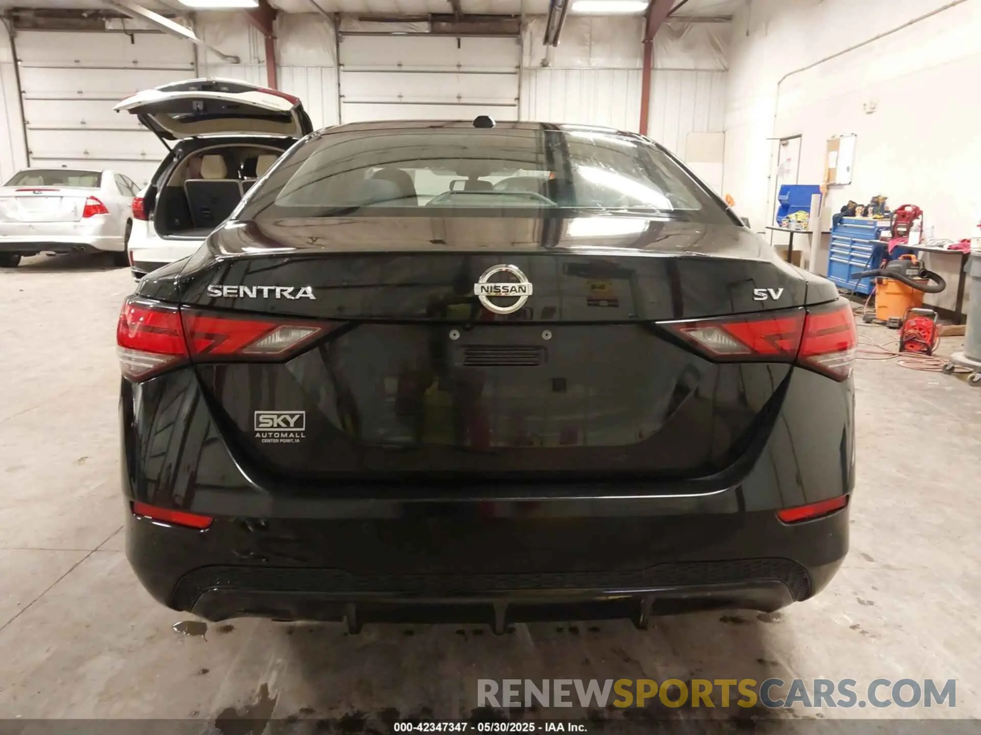 17 Photograph of a damaged car 3N1AB8CV5MY283210 NISSAN SENTRA 2021