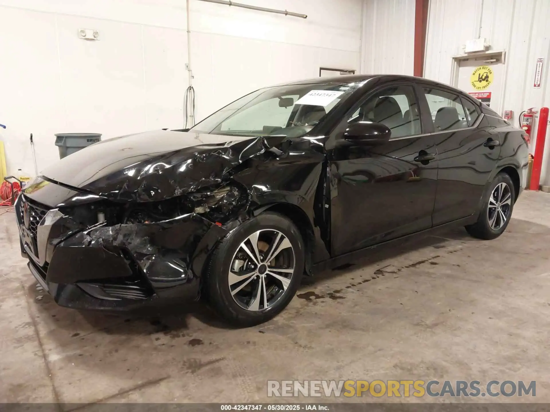 2 Photograph of a damaged car 3N1AB8CV5MY283210 NISSAN SENTRA 2021