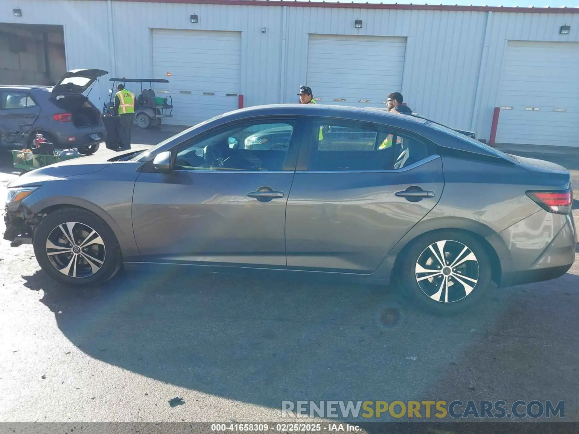 15 Photograph of a damaged car 3N1AB8CV5MY284230 NISSAN SENTRA 2021